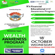 Wealth awareness program